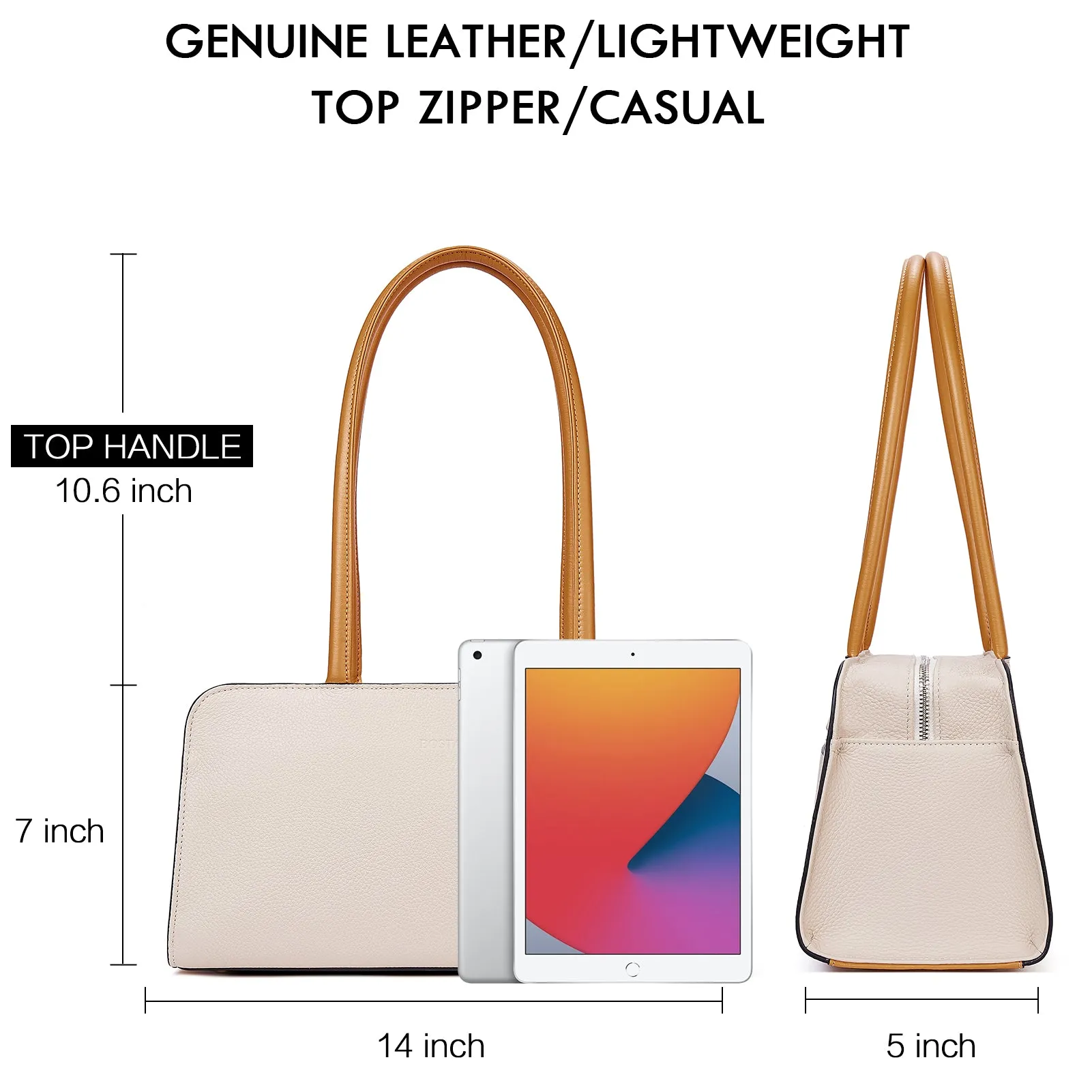 Otilia Functional and Fashionable Leather Shoulder Bag for Ladies