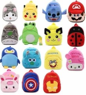 Plush Kids Cartoon bags