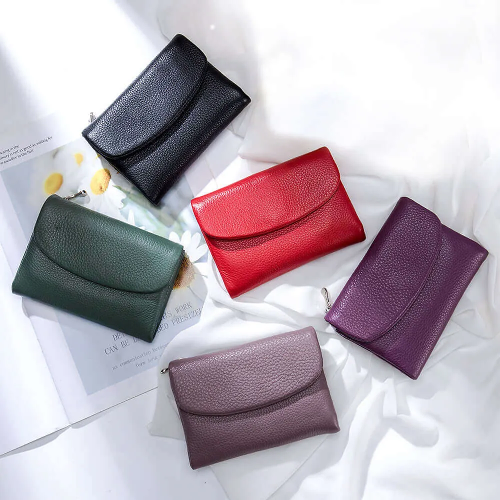 Premium Soft Leather Envelope Wallet