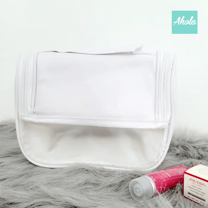 【Shiroi】Hanging Travel Toiletry Bag 輕便旅行掛勾袋