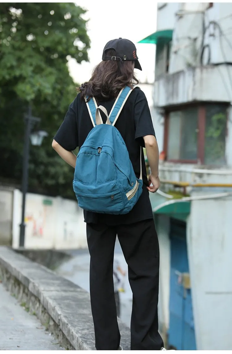 Simple Swagger Bag Polyamides and Nylon Backpack for Travel or Business