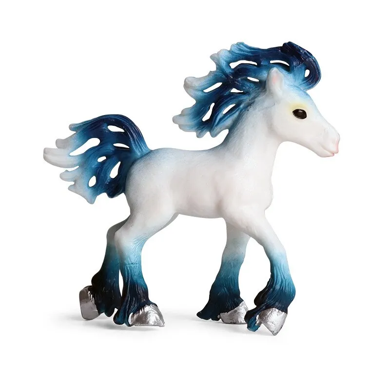 Simulation Wild Animal Horse Model Solid Emulation Action Figure Learning Education Kids Toys for Boys Children