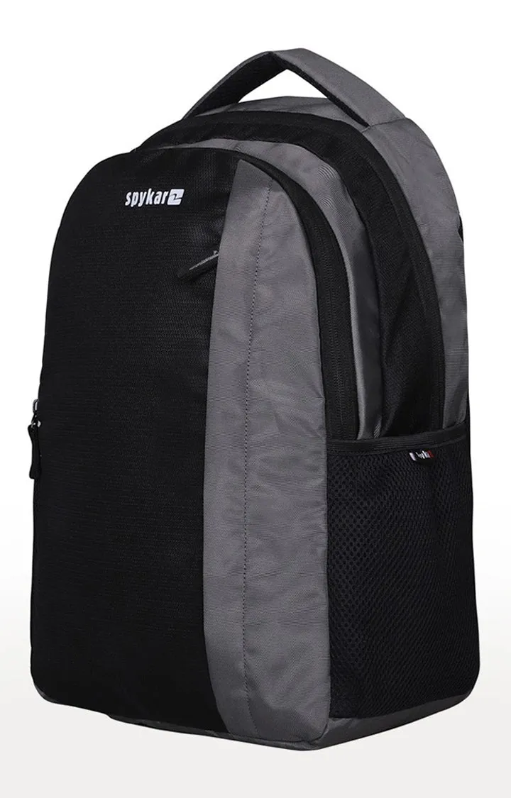 Spykar Black Solid Laptop Bags