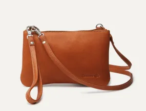 Stadium Clutch Cross Body - Tan