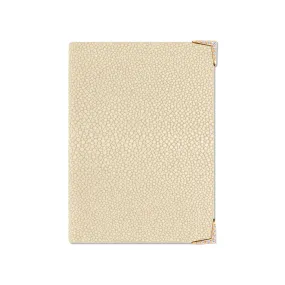 StingHD Diamond-Encrusted Rose Gold & Cream Stingray Leather Wallet