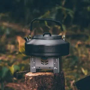 Titanium Solid Fuel Stove Ultralight Mini Backpackin