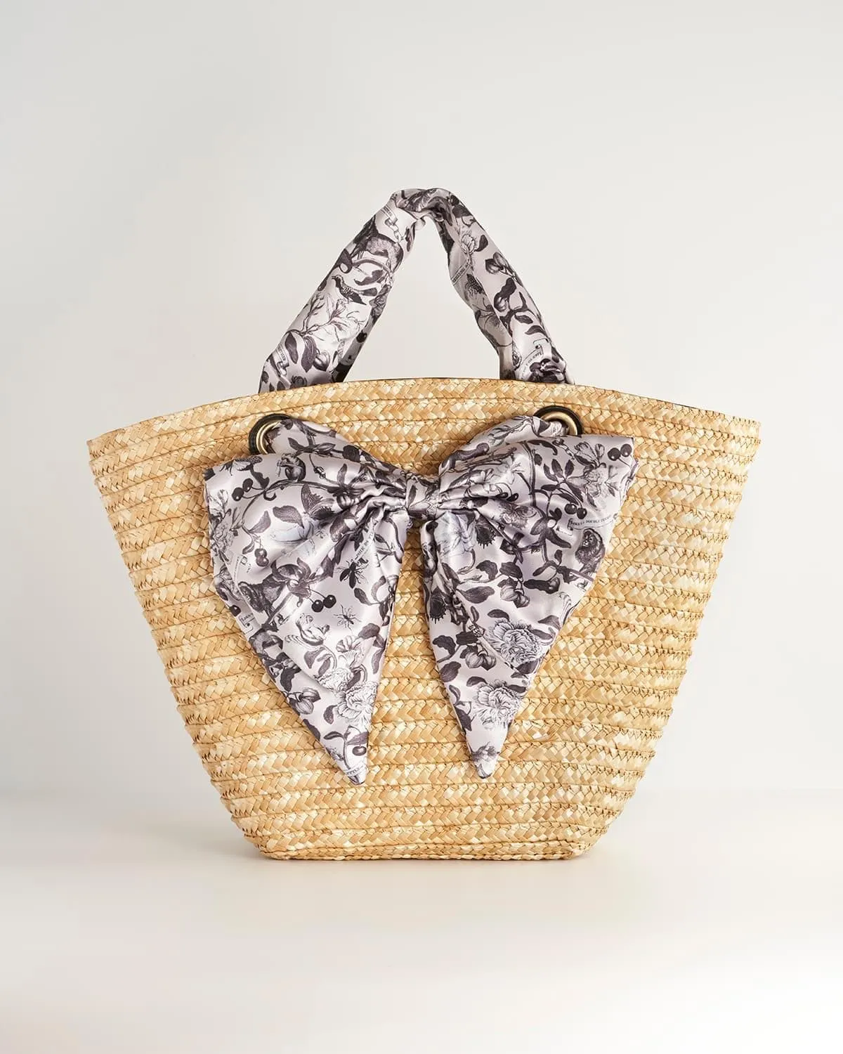 Tree Of Life Basket Bag - Raffia