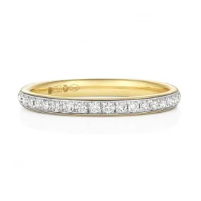 Wedding Band 18ct Gold Diamond Eternity Ring WQ223/I