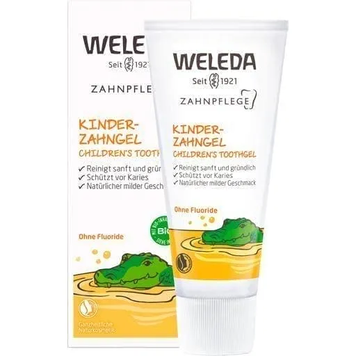 WELEDA children's tooth gel 50 ml prophylaxis for milk teeth