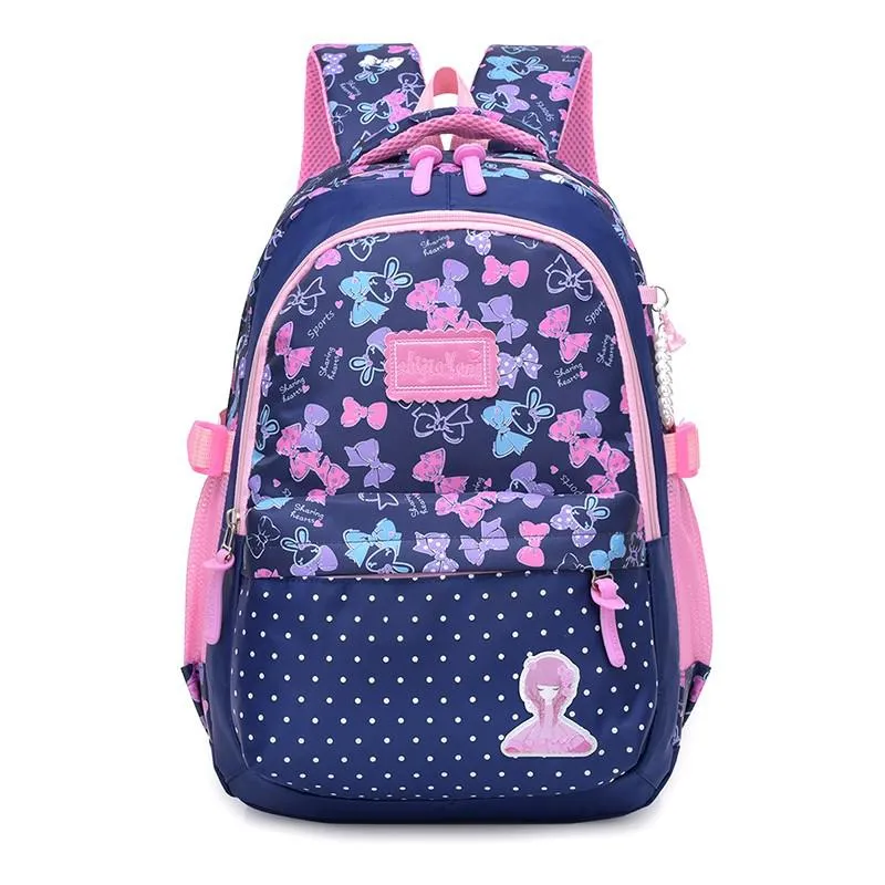 Wenkouban New Large schoolbag cute Student School Backpack Printed Waterproof bagpack primary school book bags for teenage girls kids