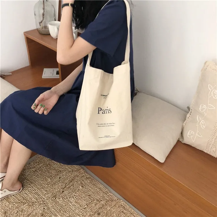 Women's Canvas Shoulder Bag