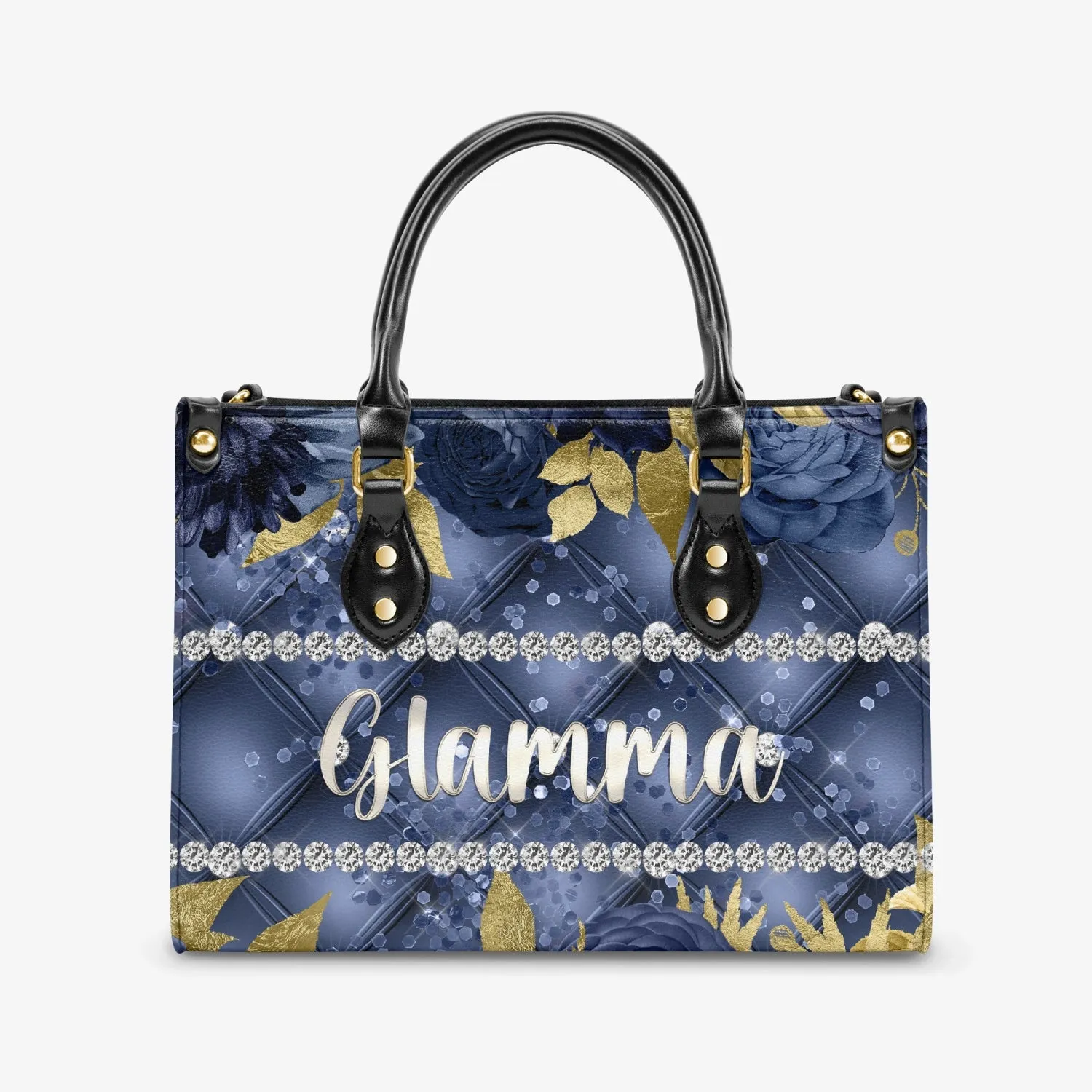 Women's Tote Bag - Navy Floral - Glamma